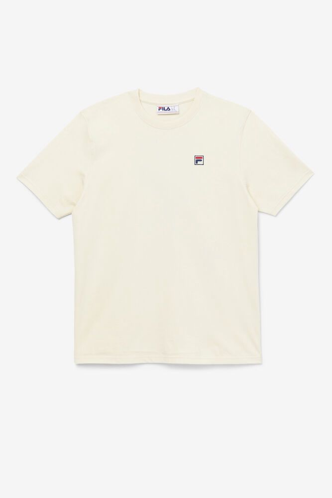 Fila Quartz T-Shirt Beige - Mens - 93640WSJI